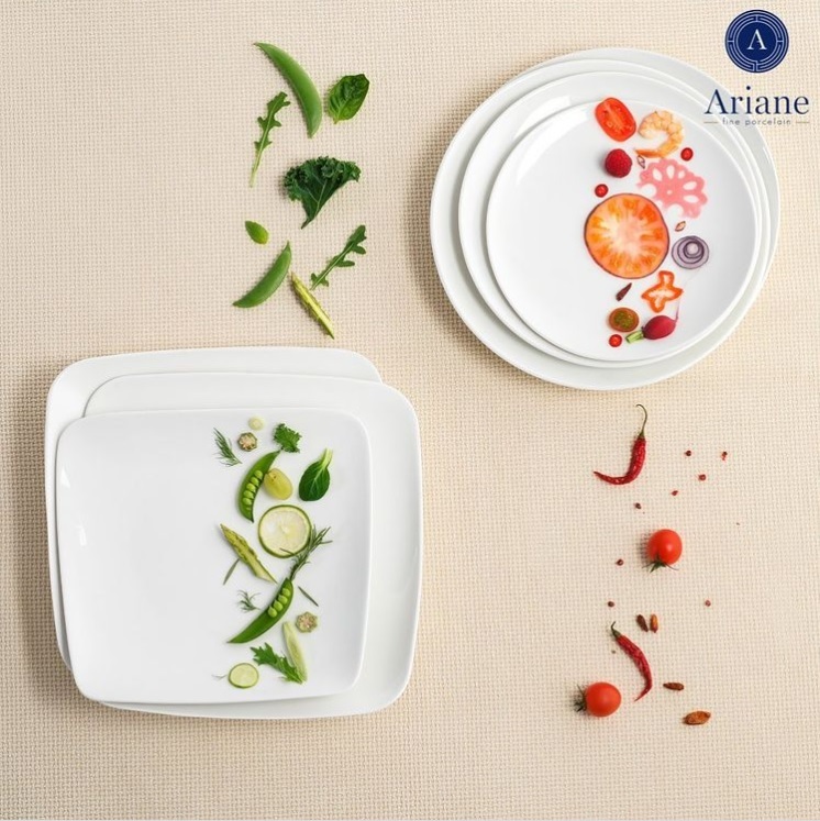 Ariane Vital Coupe Rimless чиния с издигнати ръбове Ø29cm